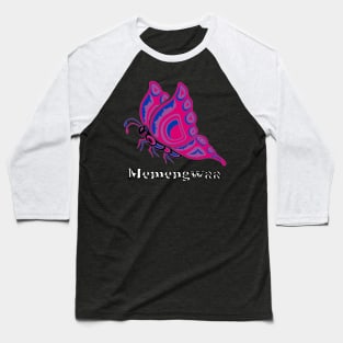 Memengwaa (Butterfly) Bisexual Pride Baseball T-Shirt